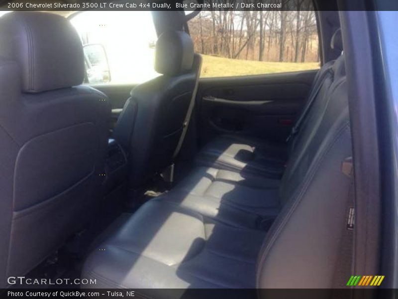 Blue Granite Metallic / Dark Charcoal 2006 Chevrolet Silverado 3500 LT Crew Cab 4x4 Dually