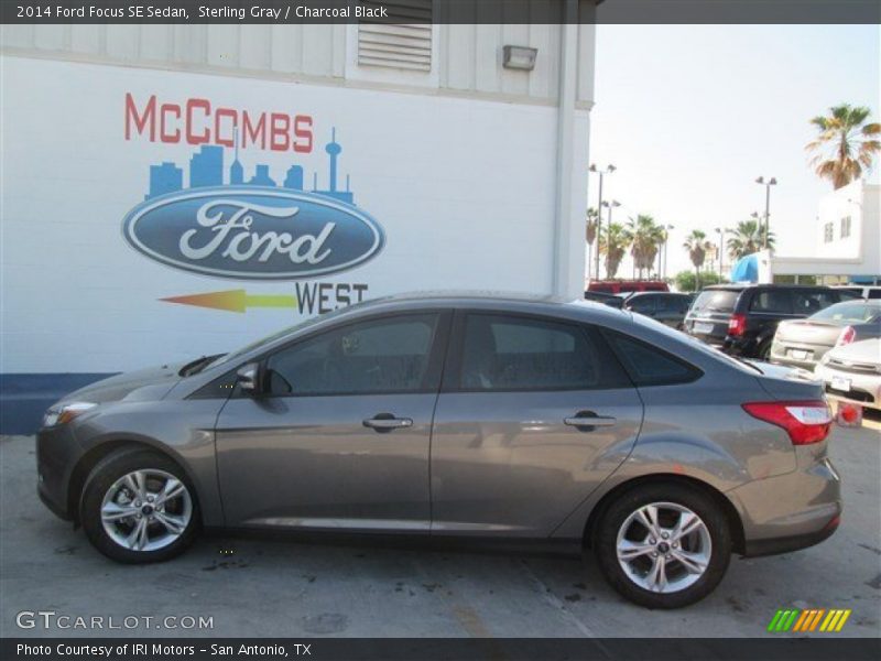 Sterling Gray / Charcoal Black 2014 Ford Focus SE Sedan