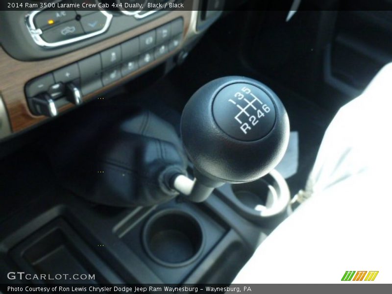  2014 3500 Laramie Crew Cab 4x4 Dually 6 Speed Manual Shifter