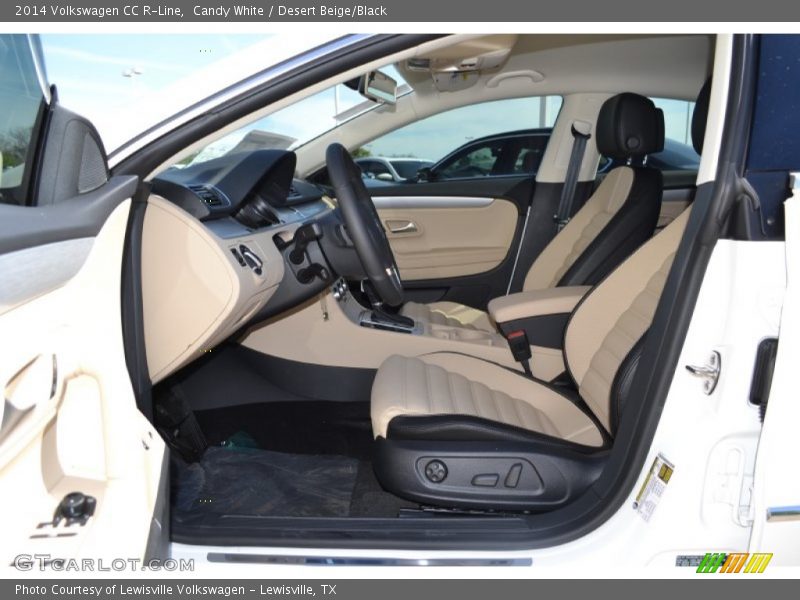 Candy White / Desert Beige/Black 2014 Volkswagen CC R-Line