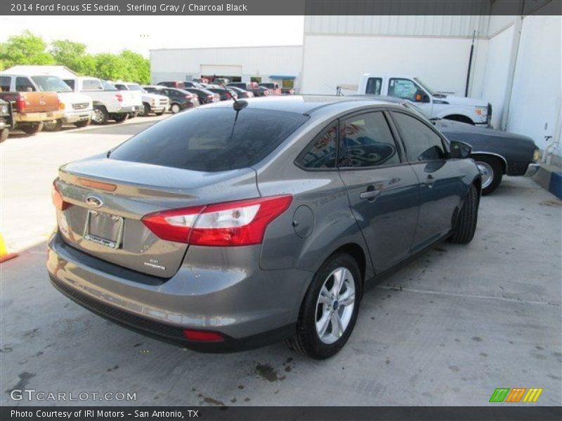 Sterling Gray / Charcoal Black 2014 Ford Focus SE Sedan