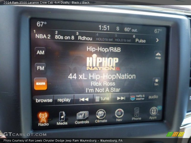 Black / Black 2014 Ram 3500 Laramie Crew Cab 4x4 Dually