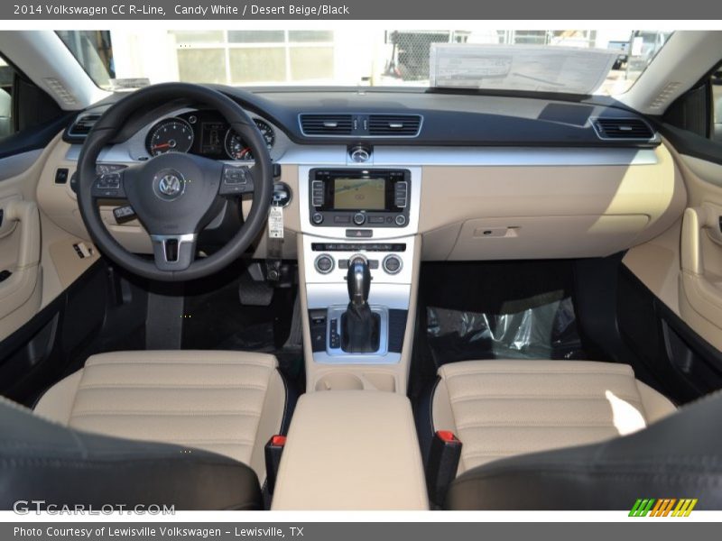 Candy White / Desert Beige/Black 2014 Volkswagen CC R-Line