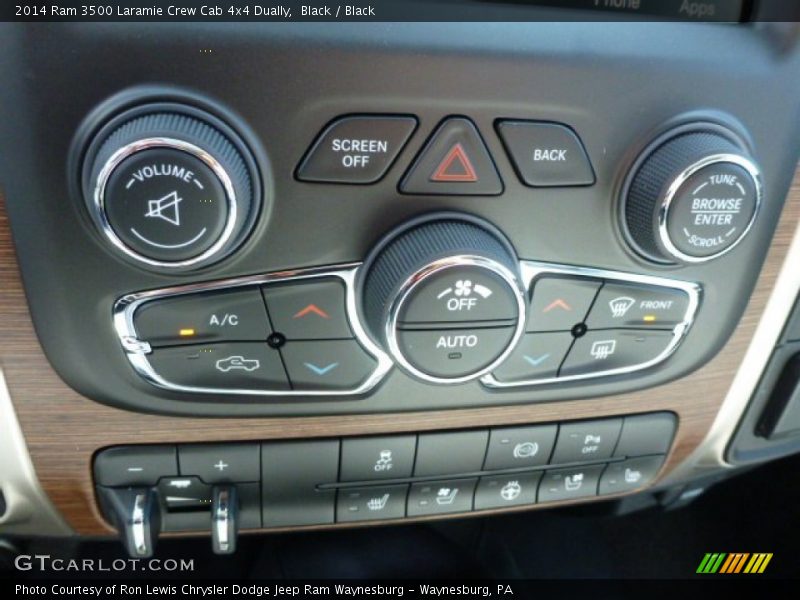 Black / Black 2014 Ram 3500 Laramie Crew Cab 4x4 Dually