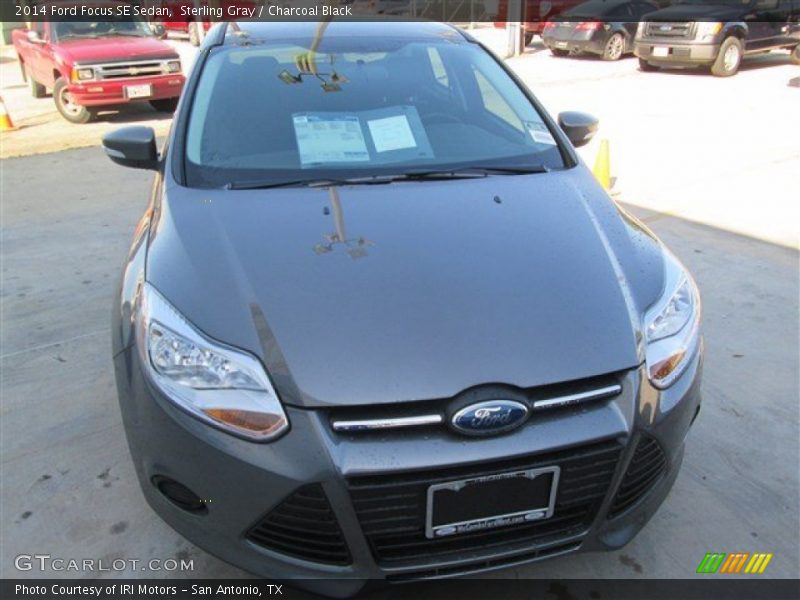 Sterling Gray / Charcoal Black 2014 Ford Focus SE Sedan