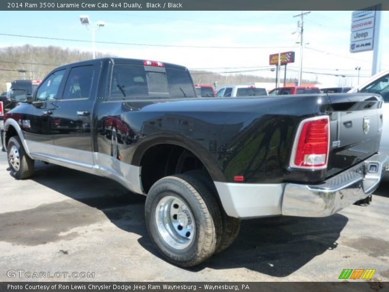 Black / Black 2014 Ram 3500 Laramie Crew Cab 4x4 Dually