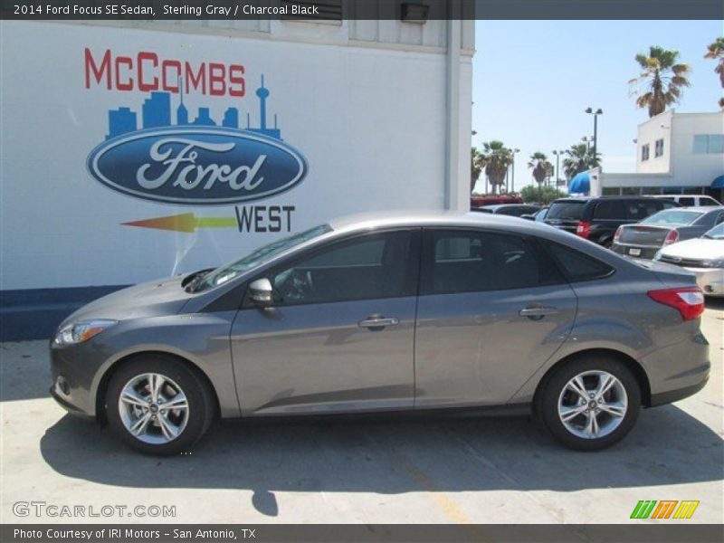 Sterling Gray / Charcoal Black 2014 Ford Focus SE Sedan