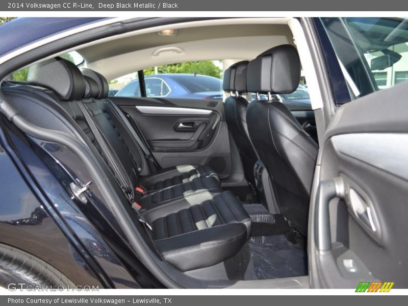 Deep Black Metallic / Black 2014 Volkswagen CC R-Line