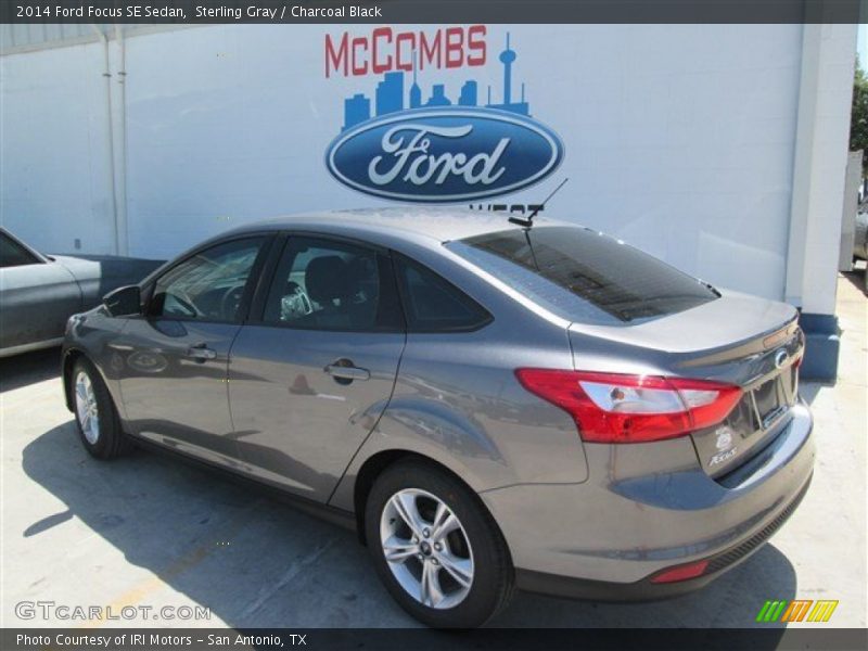 Sterling Gray / Charcoal Black 2014 Ford Focus SE Sedan