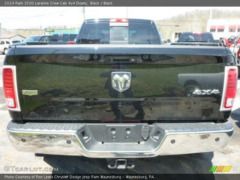 Black / Black 2014 Ram 3500 Laramie Crew Cab 4x4 Dually