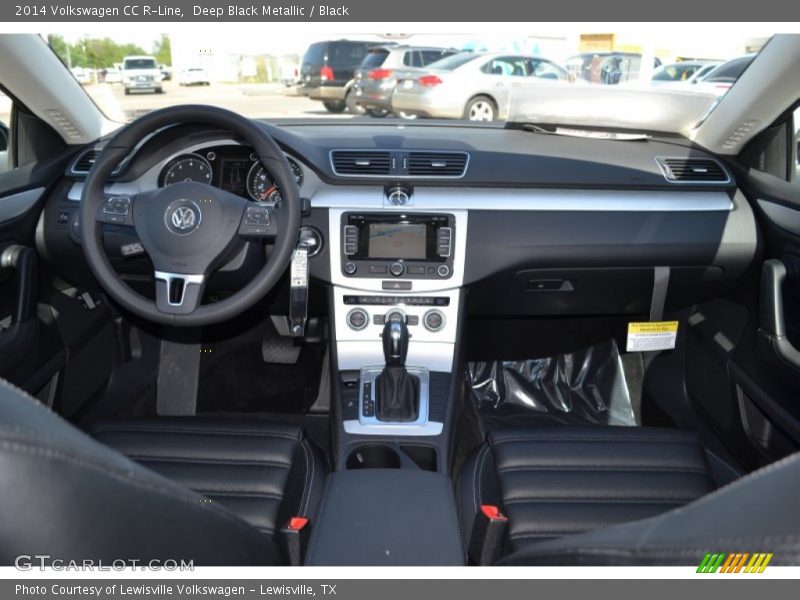 Deep Black Metallic / Black 2014 Volkswagen CC R-Line