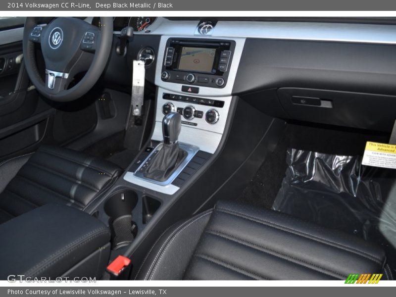 Deep Black Metallic / Black 2014 Volkswagen CC R-Line