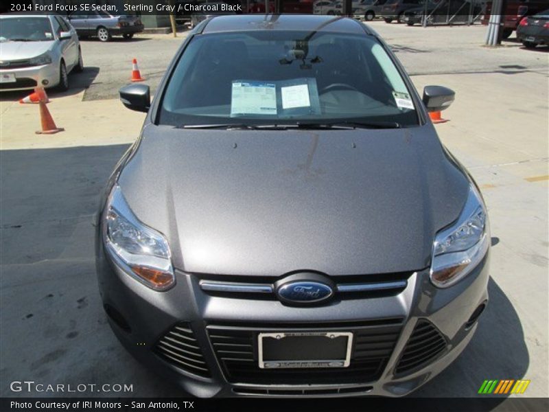 Sterling Gray / Charcoal Black 2014 Ford Focus SE Sedan
