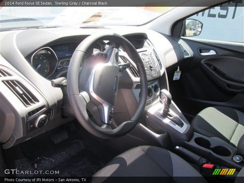 Sterling Gray / Charcoal Black 2014 Ford Focus SE Sedan