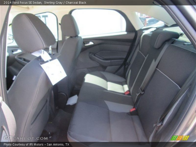 Sterling Gray / Charcoal Black 2014 Ford Focus SE Sedan