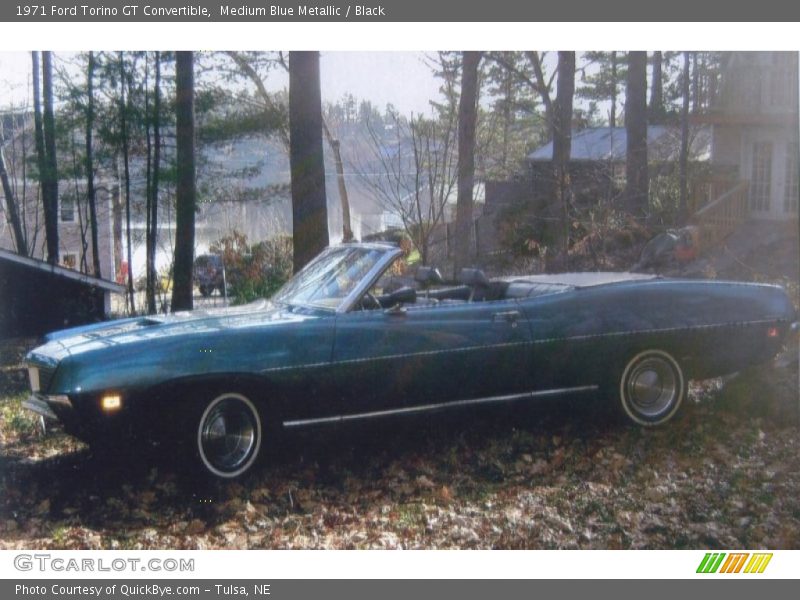  1971 Torino GT Convertible Medium Blue Metallic