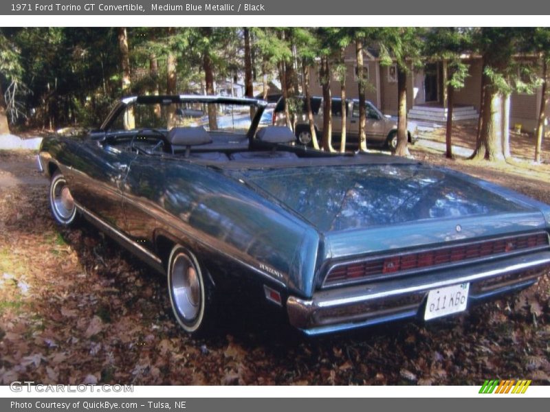  1971 Torino GT Convertible Medium Blue Metallic