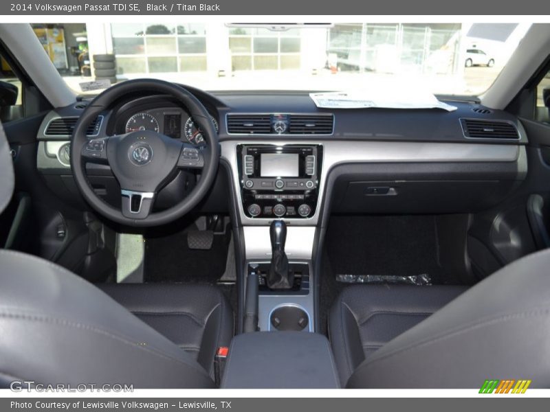 Black / Titan Black 2014 Volkswagen Passat TDI SE