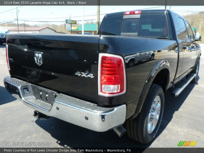 Black / Black 2014 Ram 3500 Laramie Mega Cab 4x4