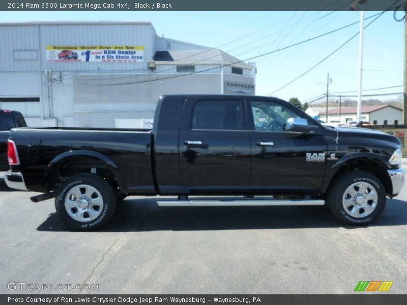 Black / Black 2014 Ram 3500 Laramie Mega Cab 4x4