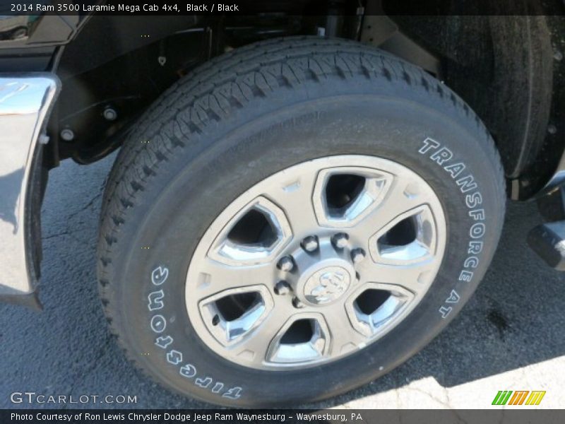  2014 3500 Laramie Mega Cab 4x4 Wheel