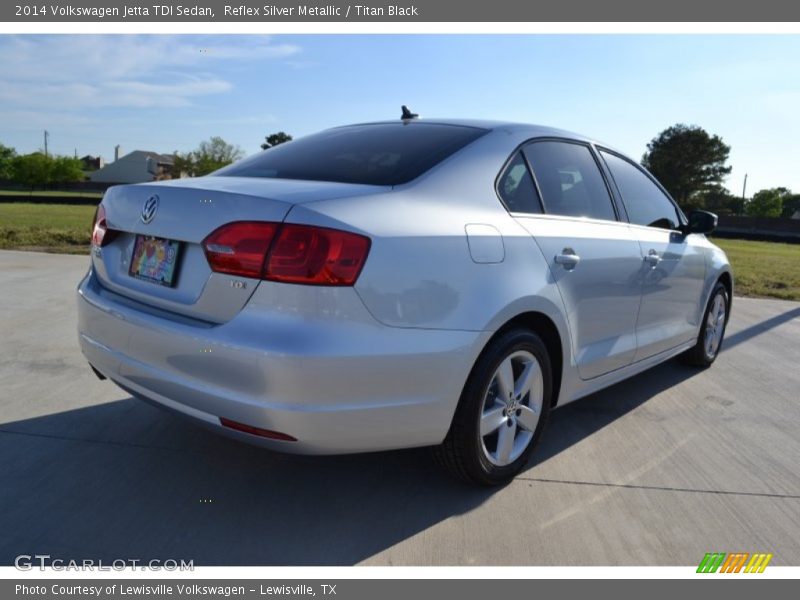 Reflex Silver Metallic / Titan Black 2014 Volkswagen Jetta TDI Sedan