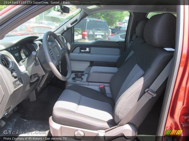 Sunset / Black 2014 Ford F150 STX SuperCrew