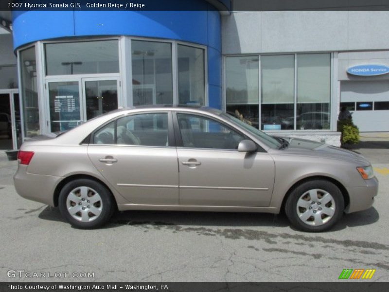 Golden Beige / Beige 2007 Hyundai Sonata GLS