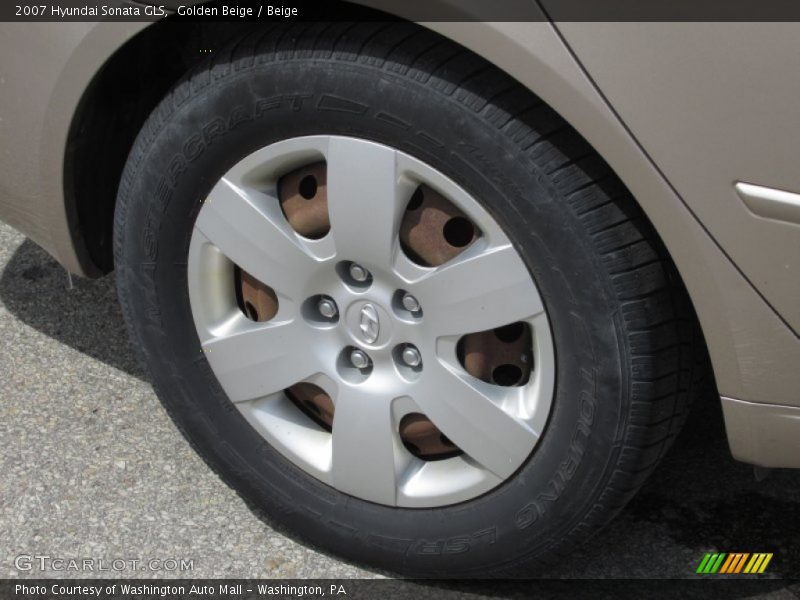 Golden Beige / Beige 2007 Hyundai Sonata GLS