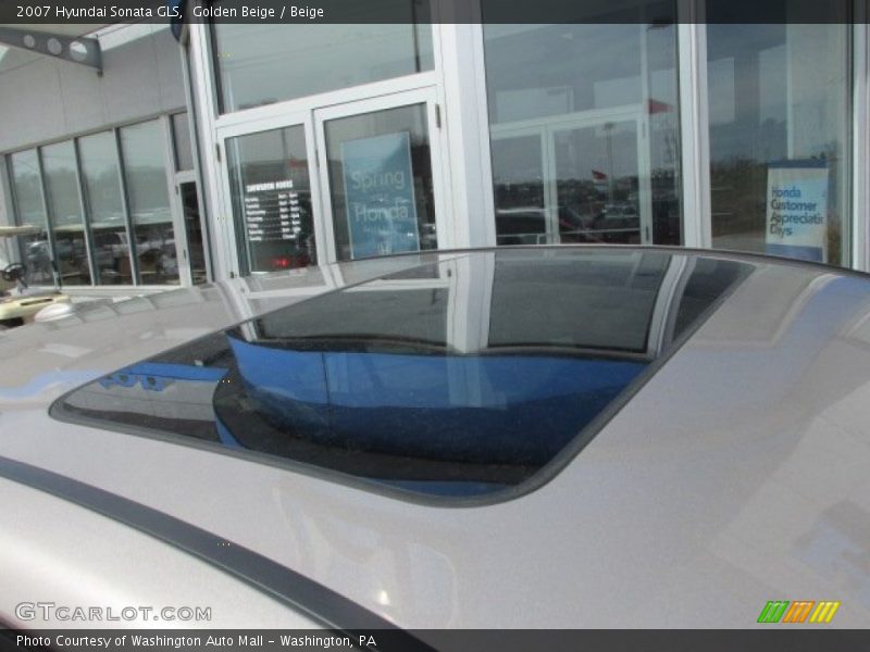 Golden Beige / Beige 2007 Hyundai Sonata GLS