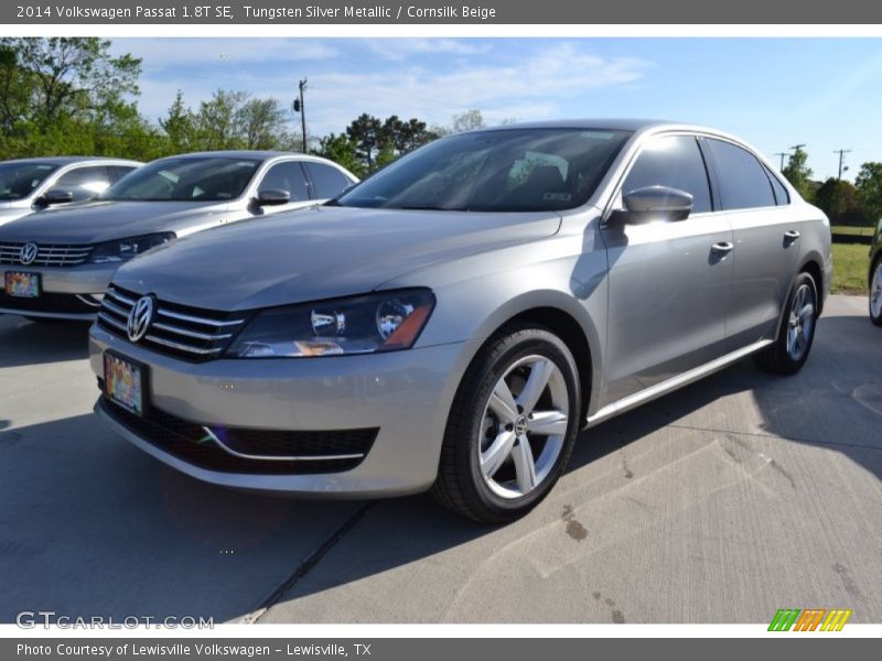 Tungsten Silver Metallic / Cornsilk Beige 2014 Volkswagen Passat 1.8T SE