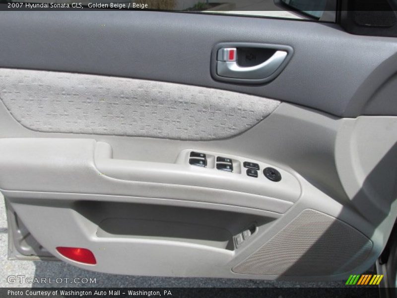 Golden Beige / Beige 2007 Hyundai Sonata GLS