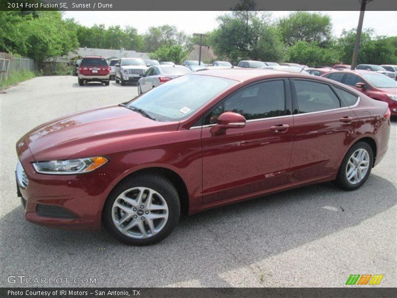 Sunset / Dune 2014 Ford Fusion SE