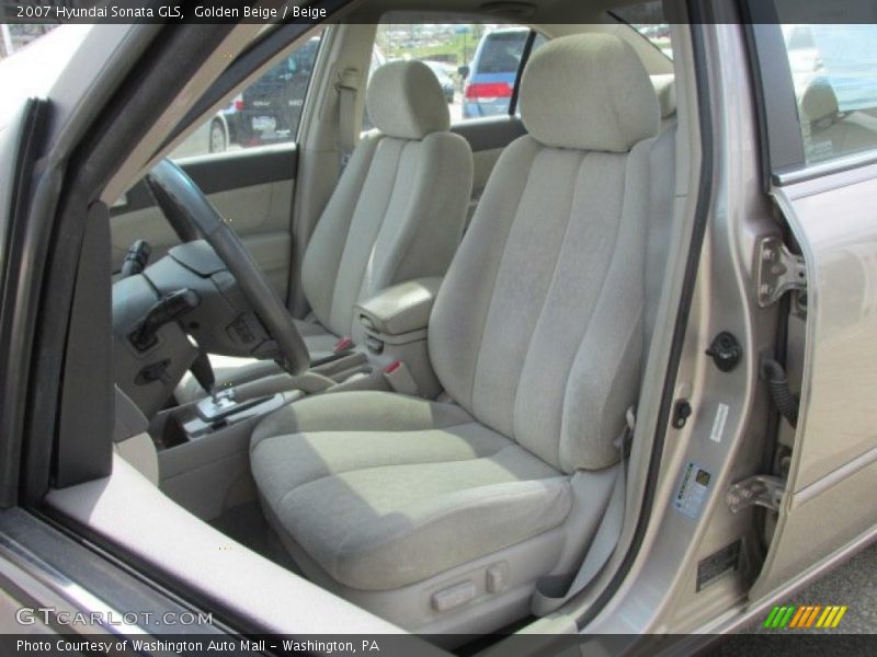 Golden Beige / Beige 2007 Hyundai Sonata GLS