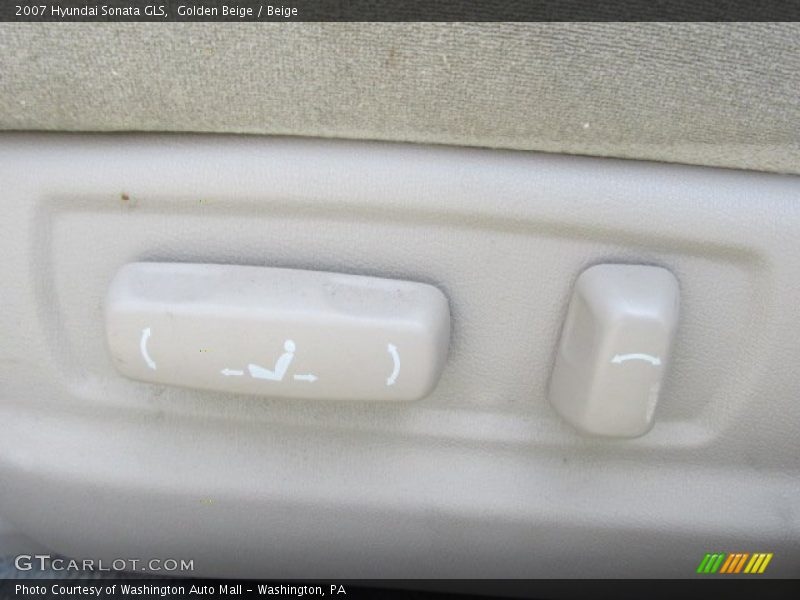 Golden Beige / Beige 2007 Hyundai Sonata GLS