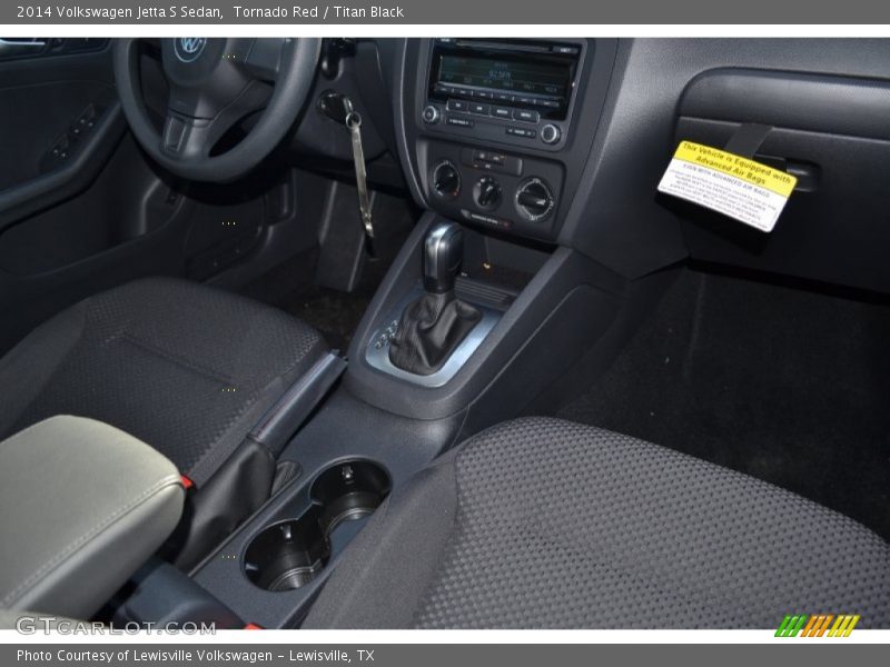 Tornado Red / Titan Black 2014 Volkswagen Jetta S Sedan