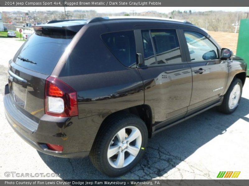 Rugged Brown Metallic / Dark Slate Gray/Light Pebble 2014 Jeep Compass Sport 4x4