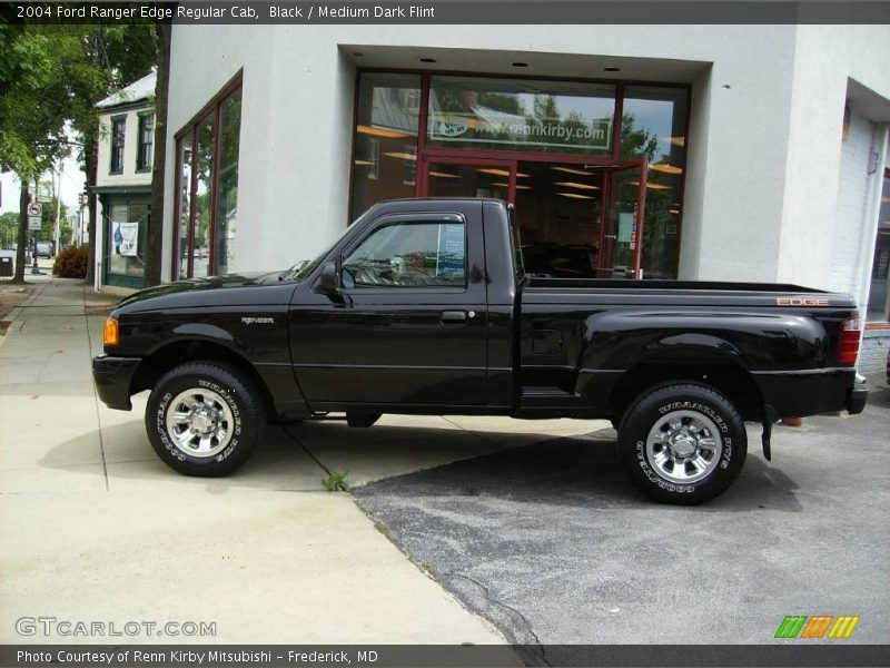 Black / Medium Dark Flint 2004 Ford Ranger Edge Regular Cab