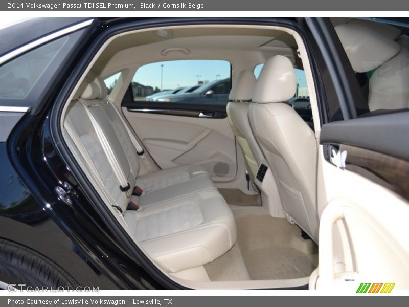 Black / Cornsilk Beige 2014 Volkswagen Passat TDI SEL Premium