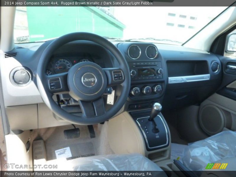 Rugged Brown Metallic / Dark Slate Gray/Light Pebble 2014 Jeep Compass Sport 4x4
