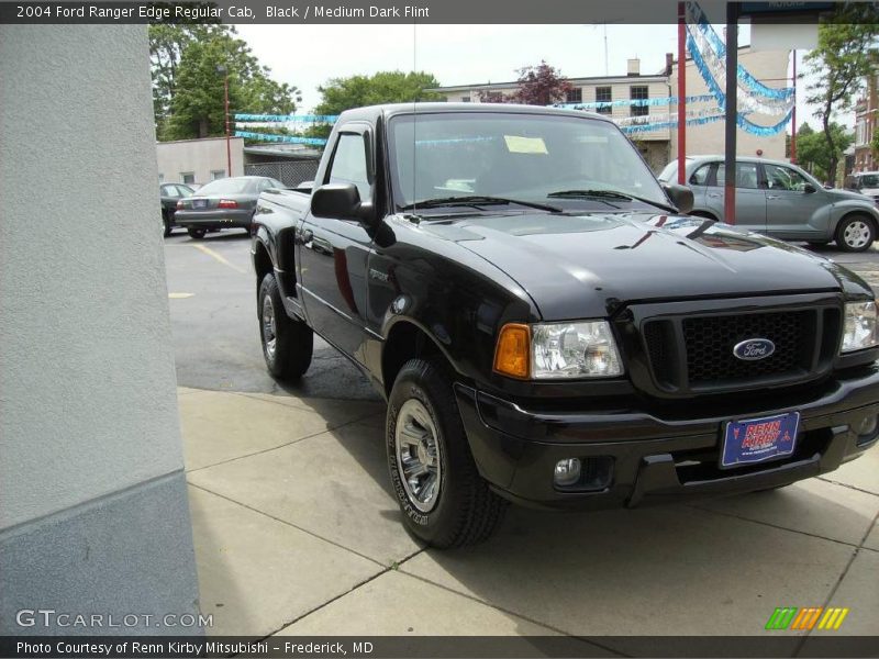 Black / Medium Dark Flint 2004 Ford Ranger Edge Regular Cab