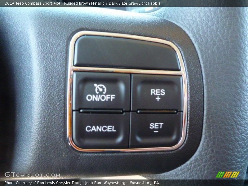 Rugged Brown Metallic / Dark Slate Gray/Light Pebble 2014 Jeep Compass Sport 4x4