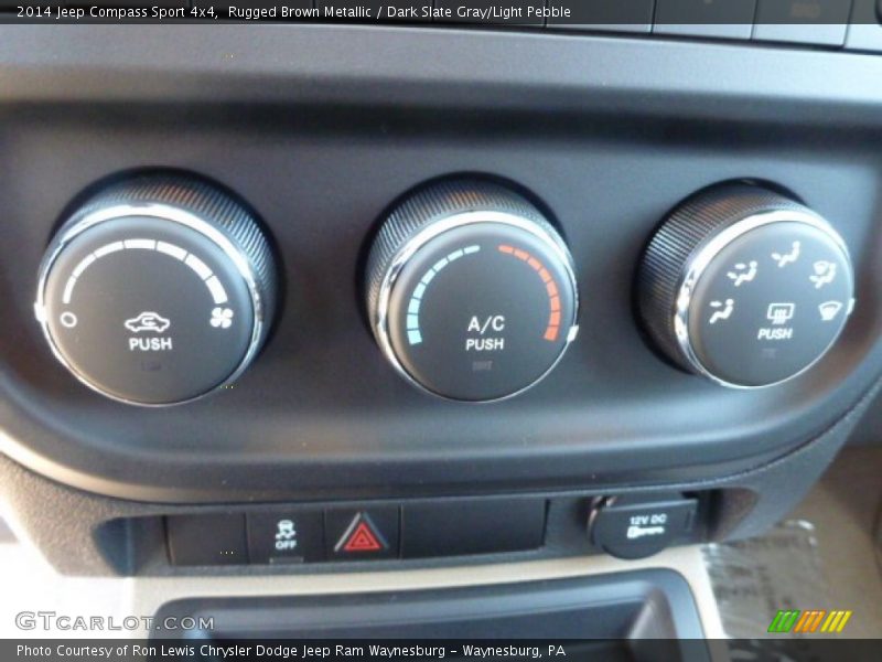 Rugged Brown Metallic / Dark Slate Gray/Light Pebble 2014 Jeep Compass Sport 4x4