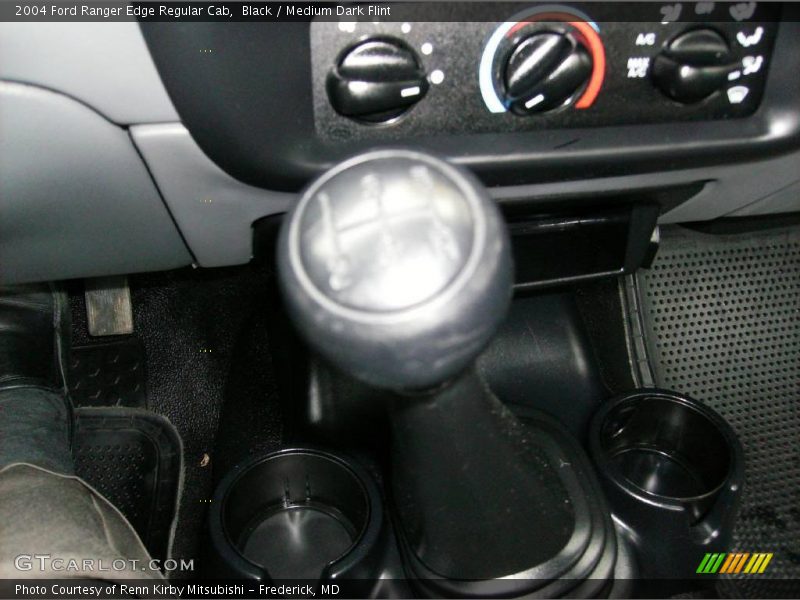 Black / Medium Dark Flint 2004 Ford Ranger Edge Regular Cab