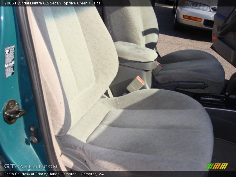 Spruce Green / Beige 2006 Hyundai Elantra GLS Sedan