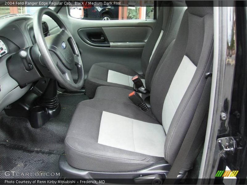 Black / Medium Dark Flint 2004 Ford Ranger Edge Regular Cab