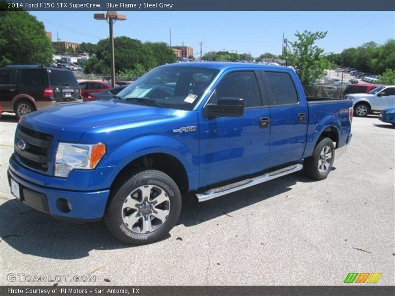 Blue Flame / Steel Grey 2014 Ford F150 STX SuperCrew