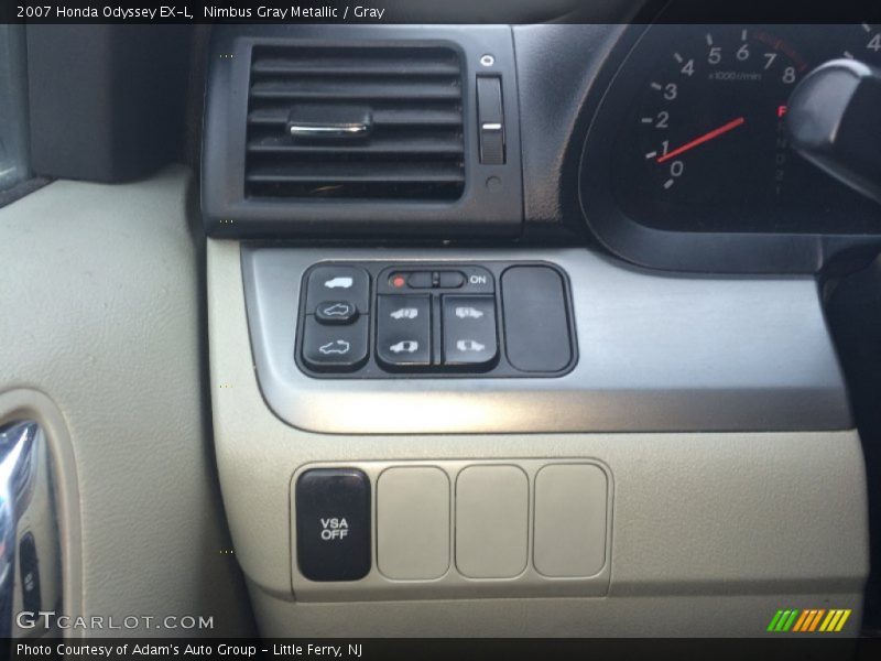 Nimbus Gray Metallic / Gray 2007 Honda Odyssey EX-L