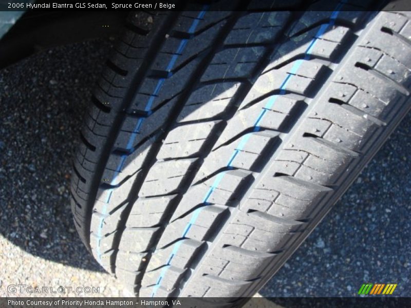 Spruce Green / Beige 2006 Hyundai Elantra GLS Sedan