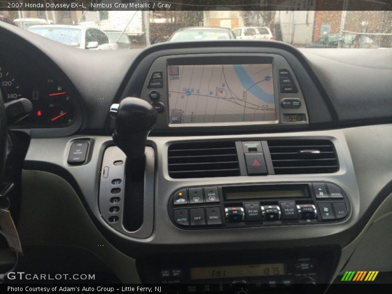 Nimbus Gray Metallic / Gray 2007 Honda Odyssey EX-L